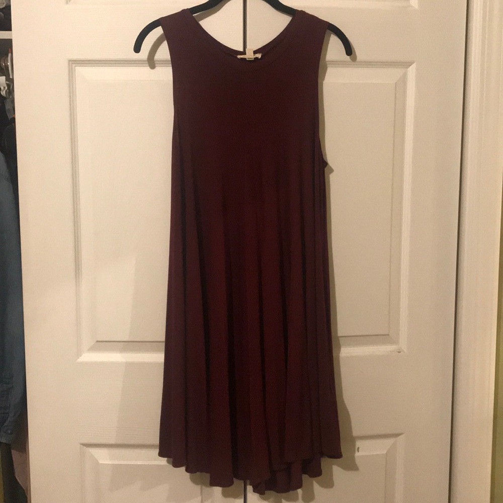 Maroon Dress